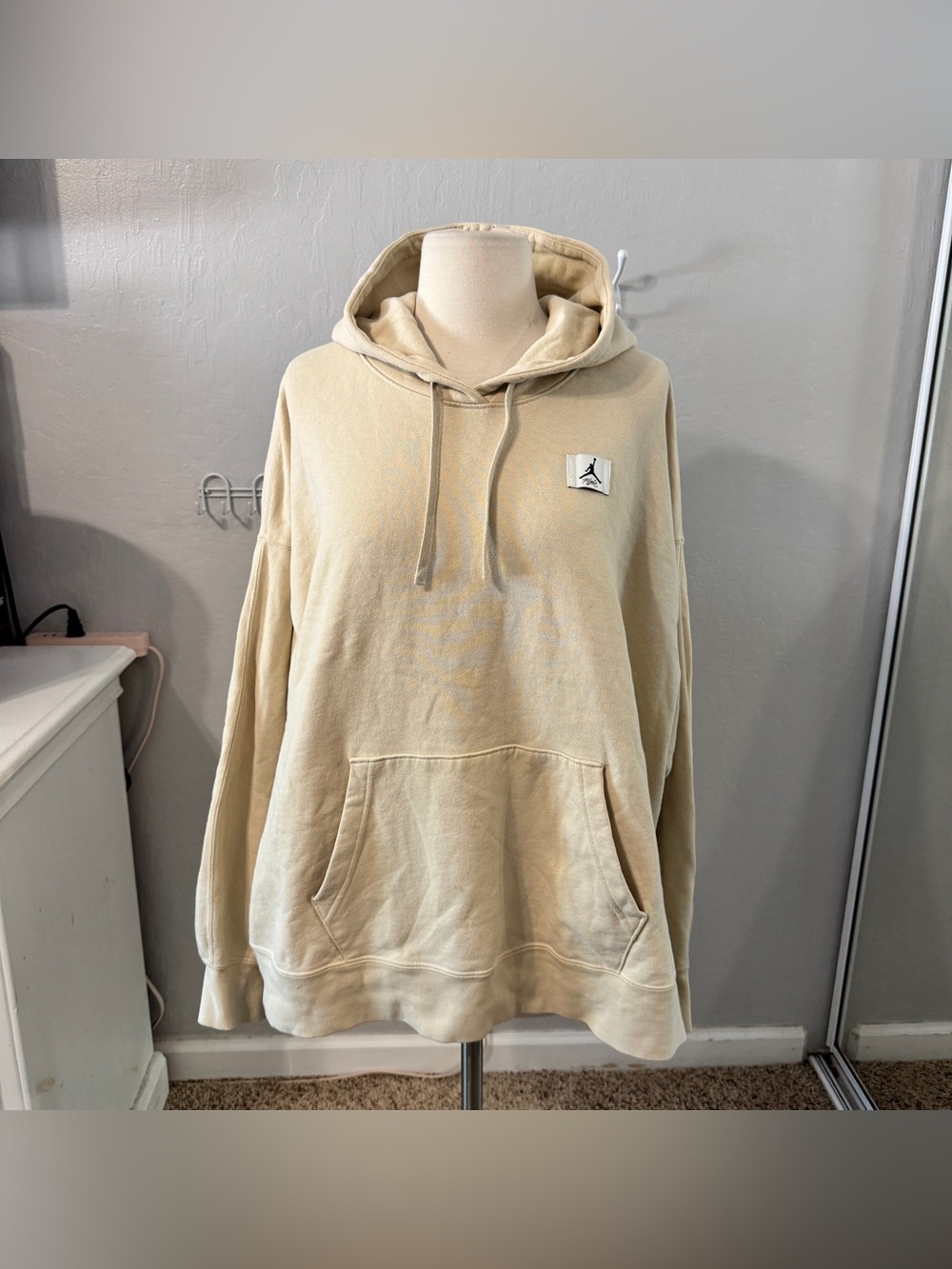 Jordan Beige Pullover Hoodie